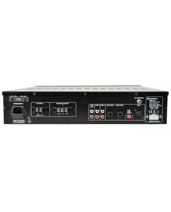 Adastra RMC120 100V/8Ω Μίκτης-Ενισχυτής Με USB/SD/FM & Cd Player 120W 2U