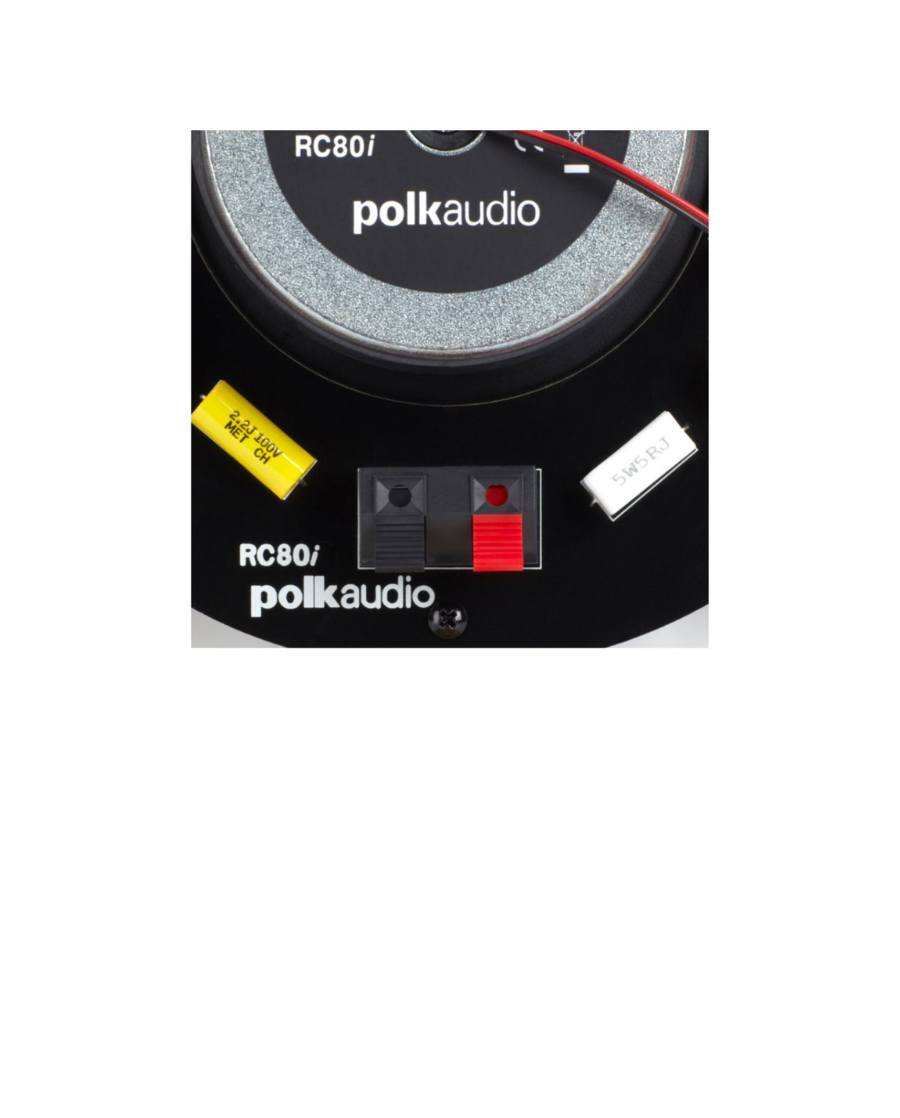 Polk Audio RC80i Χωνευτά Ηχεία 8″ 8Ω 100W