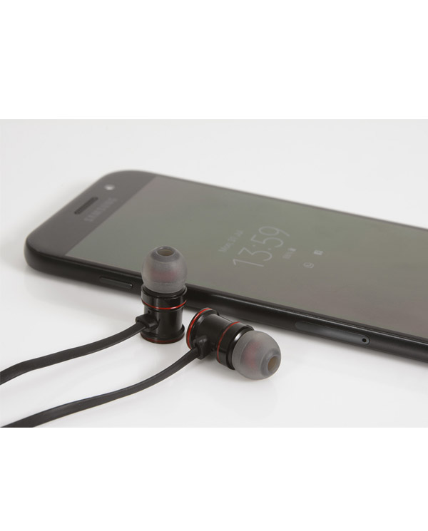 AvLink EMBT1-BLK Bluetooth Μεταλλικά Μαγνητικά Ακουστικά