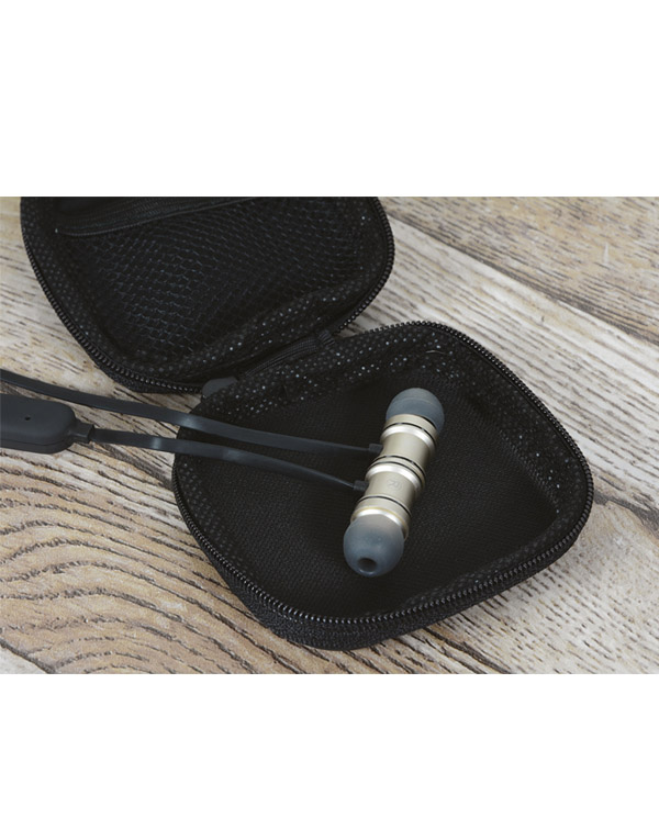 AvLink EMBT1-GLD Bluetooth Μεταλλικά Μαγνητικά Ακουστικά