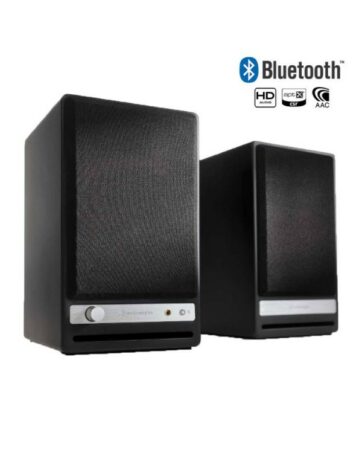 Audioengine HD4 Bluetooth Αυτοενισχυόμενα Ηχεία Βιβλιοθήκης 4'' 30W RMS Μαύρα