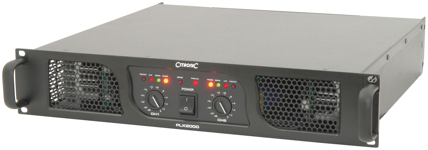 Citronic PLX2000 Τελικός Ενισχυτής 2 Καναλιών 2x1000W RMS (Τεμάχιο)