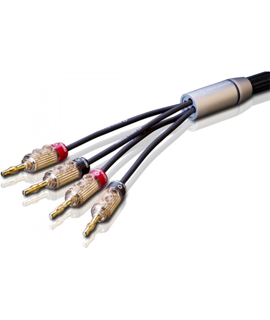 Oehlbach XXL Fusion Four.4B Υψηλής Ποιότητας HPOCC® Καλώδιο Ηχείων για Bi-Amping με Banana Plugs 4.5μ (Ζεύγος)