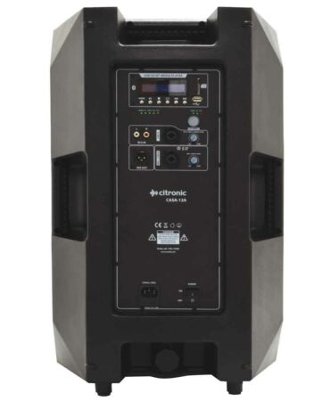 Citronic CASA-12A Ενεργό Ηχείο PA με DSP, USB/SD και Bluetooth 280W RMS Μαύρο (Τεμάχιο)