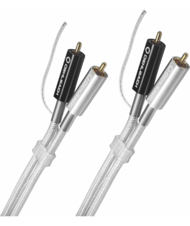 Oehlbach Silver Express Plus Phono NF Audio Διπλό Καλώδιο RCA για πικαπ με Γείωση 1.50m (Τεμάχιο)