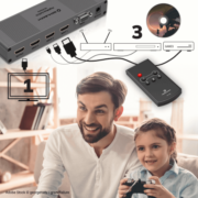 Oehlbach HighWay Switch 4K HDMI Splitter 3 IN : 1 OUT (Τεμάχιο)