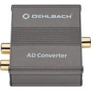 Oehlbach AD Bridge Μετατροπέας Αναλογικού σε Ψηφιακό σήμα 2 x RCA – RCA (Τεμάχιο)