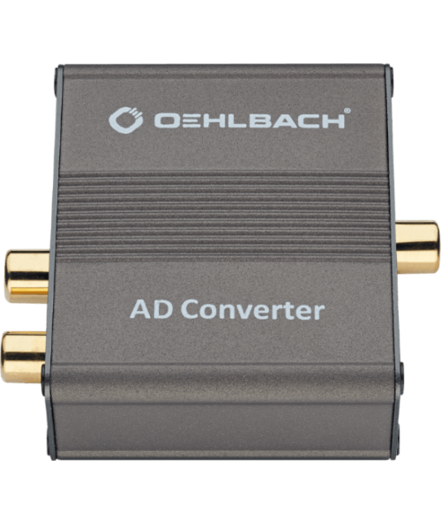 Oehlbach AD Bridge Μετατροπέας Αναλογικού σε Ψηφιακό σήμα 2 x RCA – RCA (Τεμάχιο)