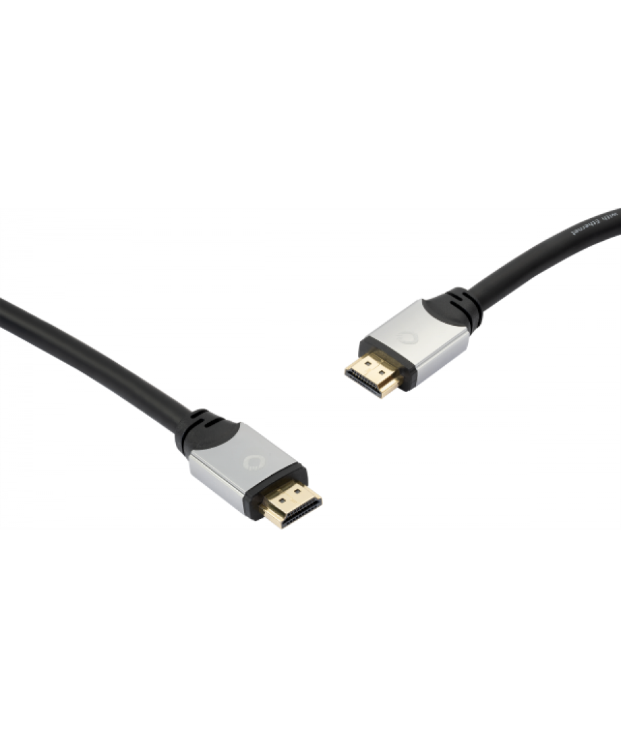 Oehlbach Black Magic Καλώδιο HDMI® Yψηλής Tαχύτητας με Ethernet 5.1m Μαύρο (Τεμάχιο)