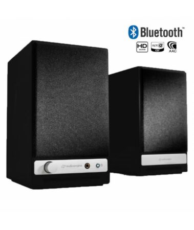 Audioengine HD3 Bluetooth Αυτοενισχυόμενα Ηχεία Βιβλιοθήκης 2.75'' 15W RMS Μαύρα (Ζεύγος)