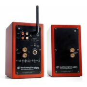 Audioengine HD3 Bluetooth Αυτοενισχυόμενα Ηχεία Βιβλιοθήκης 2.75” 15W RMS Cherry (Ζεύγος)