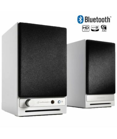 Audioengine HD3 Bluetooth Αυτοενισχυόμενα Ηχεία Βιβλιοθήκης 2.75'' 15W RMS Λευκά (Ζεύγος)