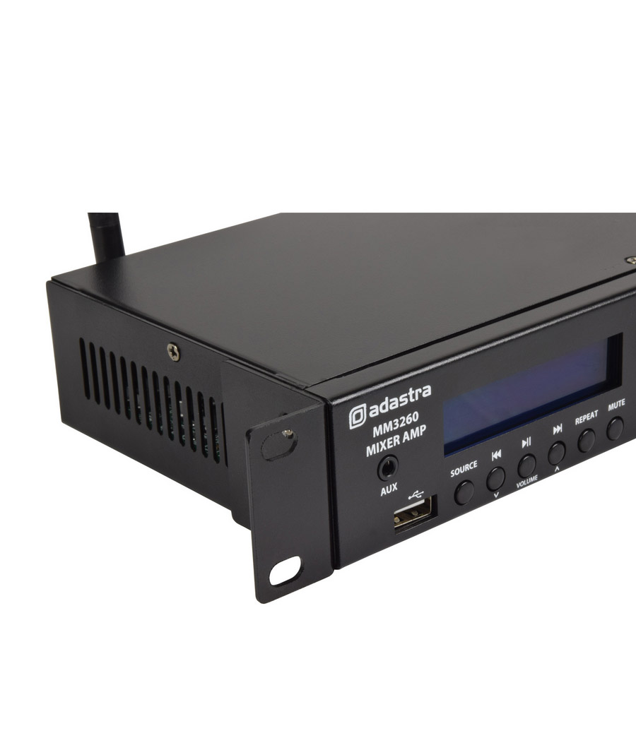 Adastra MM3260 Μίκτης-Ενισχυτής με USB/FM/BT 2 x 60W (Τεμάχιο)