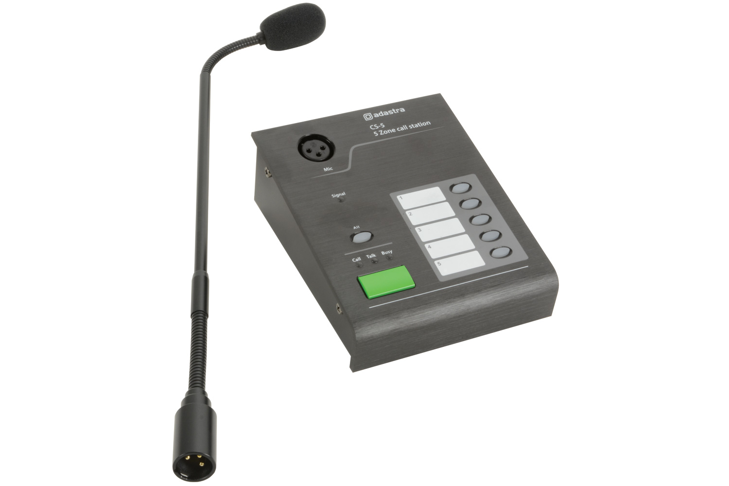 Adastra CS-5 Επαγγελματικό Μικρόφωνο με Βάση για το RZ45 Audio Matrix (Τεμάχιο)