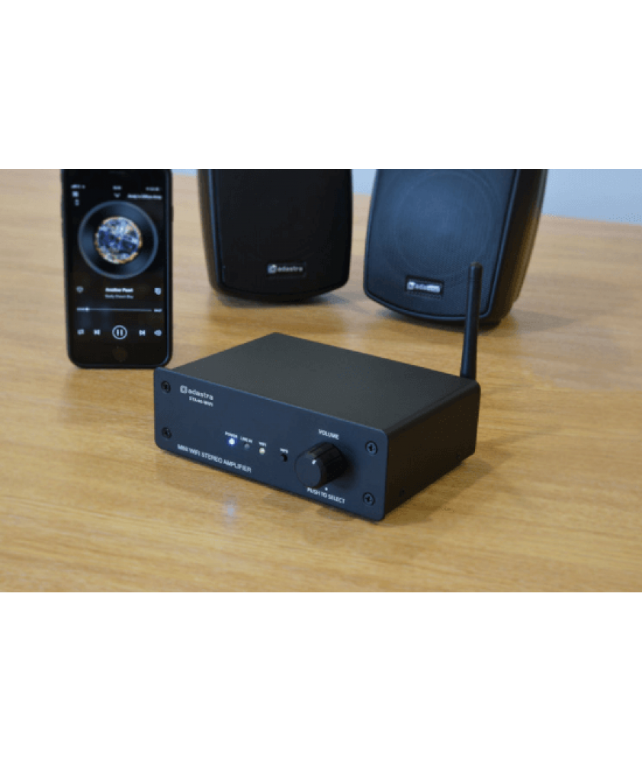 Adastra STA40-WIFI Ενισχυτής Internet Radio Streaming 2x20W RMS (Τεμάχιο)