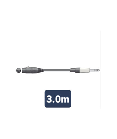 XF-S6J300 Καλώδιο Ήχου XLR Female – 6.3mm TRS Jack Plug 3m (Τεμάχιο)