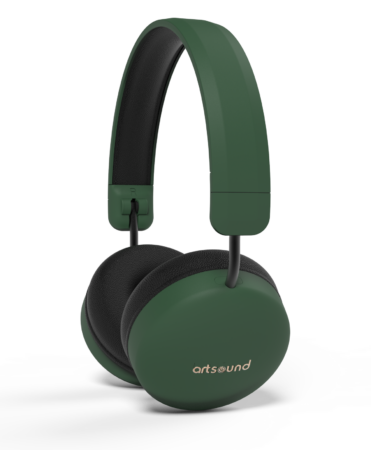 ArtSound BRAINWAVE05 Αδιάβροχα Ασύρματα On-Ear Ακουστικά Green (Τεμάχιο)