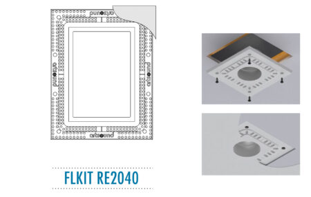 ArtSound FLKIT RE2040 Εντοιχιζόμενο Κιτ Στήριξης για το RE2040 330 x 260 x 14 mm (Τεμάχιο)