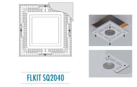 ArtSound FLKIT SQ2040 Εντοιχιζόμενο Κιτ Στήριξης για το SQ2040 280 x 280 x 14mm (Τεμάχιο)