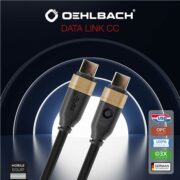 Oehlbach DATA LINK CC Καλώδιο USB 3.1 type C – type C 2m Black (Τεμάχιο)
