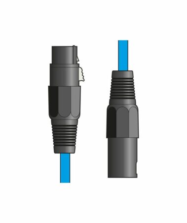XF-XM150BL Καλώδιο Μικροφώνου XLR Female - XLR Male 1,5m Μπλε (Τεμάχιο)