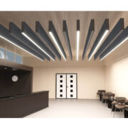 Audiodesigner Acoustic Baffle Lamp Ηχοαπορροφητικό Πάνελ Οροφής με Φωτισμό 120x30cm Πορτοκαλί (Τεμάχιο)
