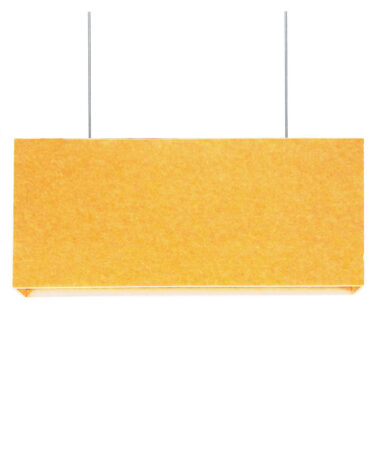 Audiodesigner Acoustic Baffle Lamp Ηχοαπορροφητικό Πάνελ Οροφής με Φωτισμό 120x30cm Κίτρινο (Τεμάχιο)
