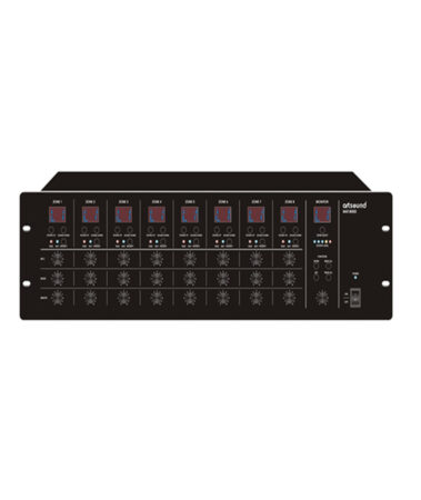 ArtSound MAT-8000, 8×8 Audio Matrix Μαύρος (Τεμάχιο)