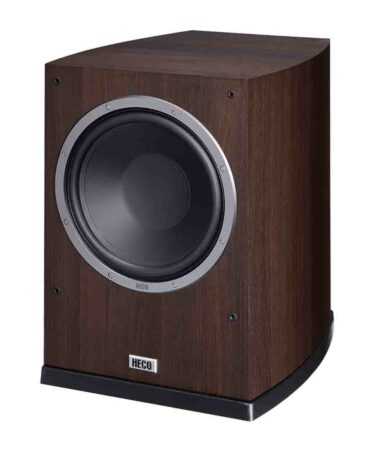 HECO Victa Prime Sub 252A Ενεργό Subwoofer 10″ 100W RMS Brown (Τεμάχιο)