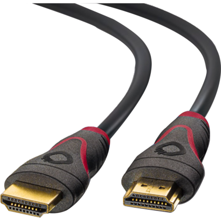 Oehlbach Screen Magic Ultra 8K – Ultra High-Speed HDMI® Καλώδιο 1,5 m Black/Red
