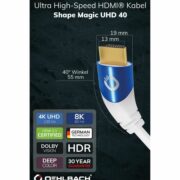 Oehlbach Shape Magic UHD 40 Ultra High-Speed HDMI® Καλώδιο 1 m