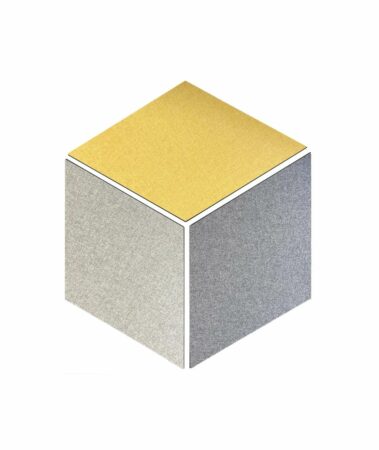 Audiodesigner Walltone Rhombus Set Grey/Yellow Ηχοαπορροφητικά Διακοσμητικά Πάνελ από Τσόχα 3mm