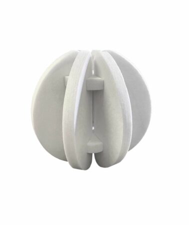 Audiodesigner Radial Sphere White Ηχοαπορροφητικό Πάνελ Πολυεστέρα Σφαίρα 500 mm